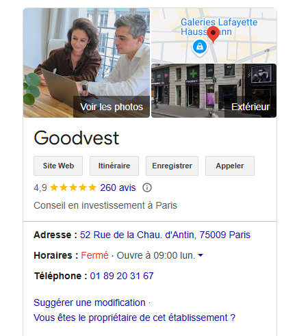 avis google goodvest