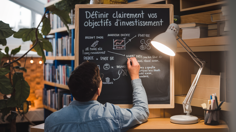 définir clairement vos objectifs d'investissement