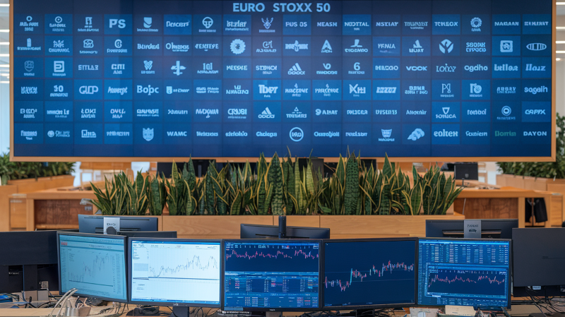 la composition actuelle de l'euro stoxx 50