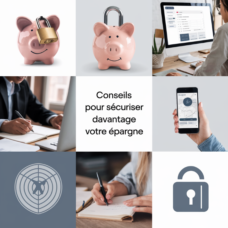 conseils pour sécuriser davantage votre épargne